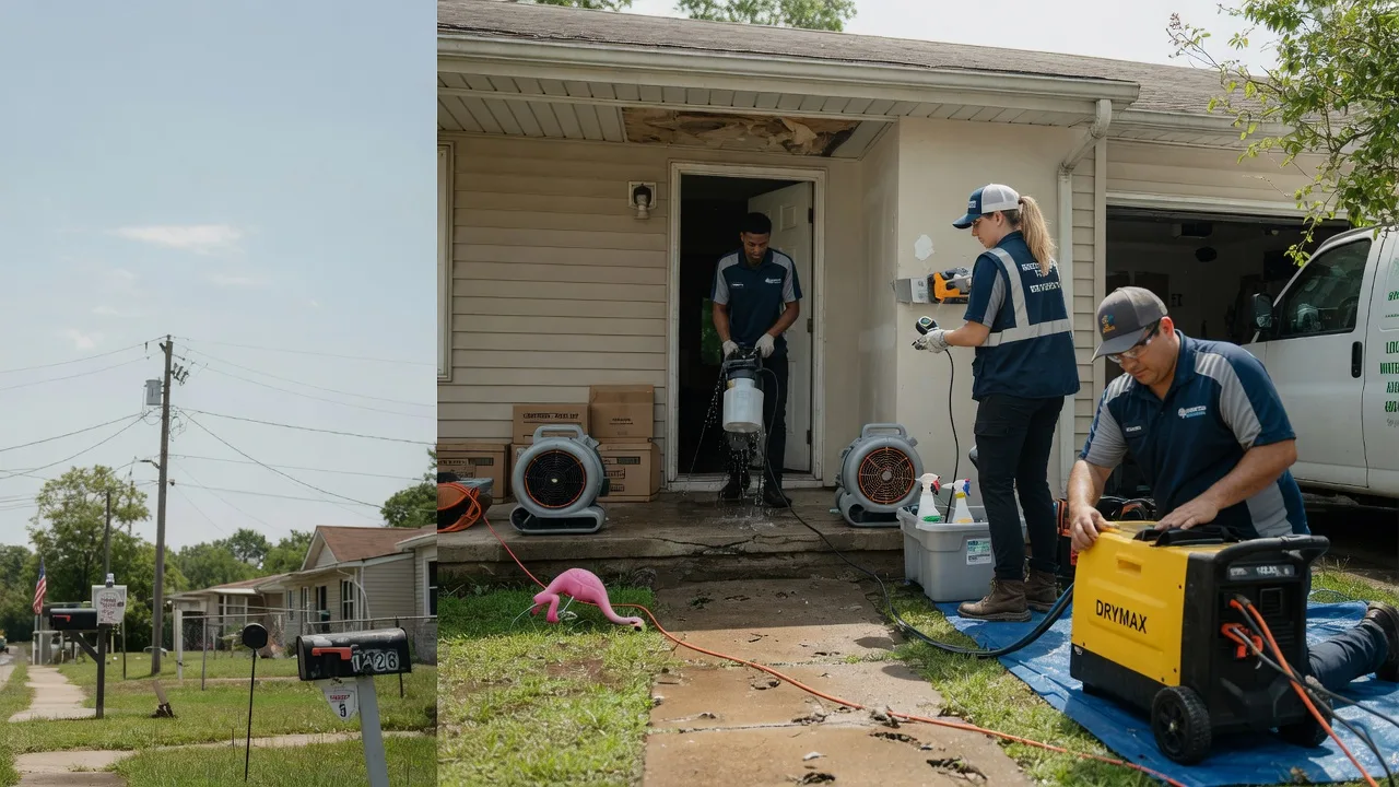 Storm Damage Water Removal in Lansing, KS near me